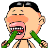 吃黄瓜