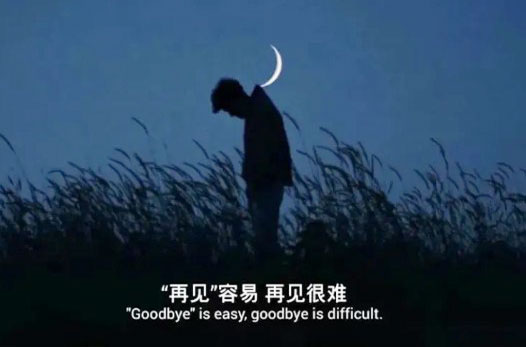 再见容易，再见很难
