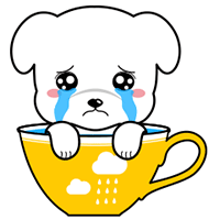 流眼泪的茶杯狗