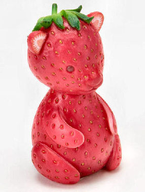 草莓做的小狗