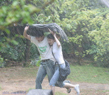 雨中的浪漫