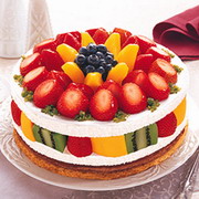 漂亮的水果蛋糕