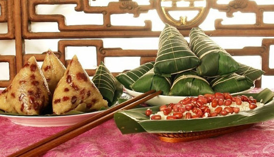 粽子节里的美味粽子图片
