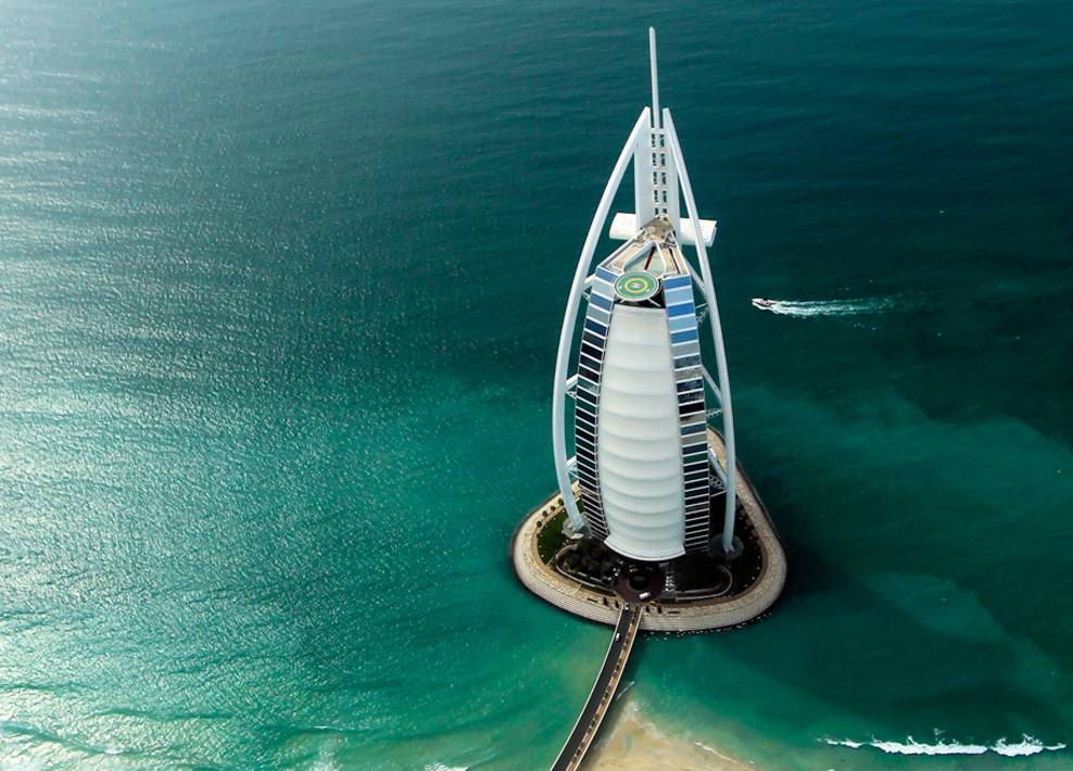 迪拜标志性七星级酒店-帆船酒店