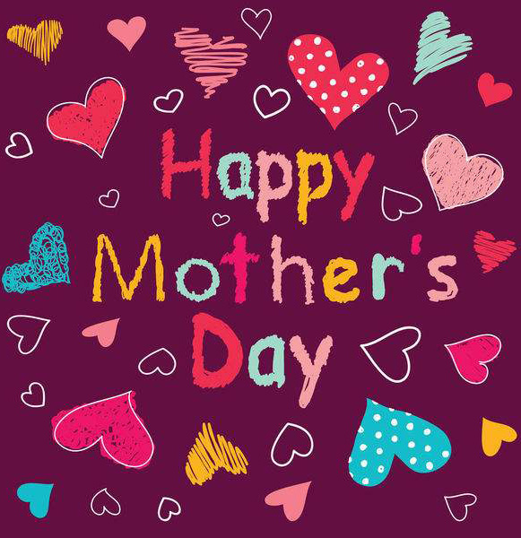 母亲节快乐英语字，Happy Mother's Day