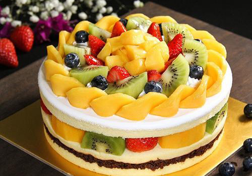 超级漂亮的水果蛋糕