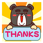 壮壮熊感谢你，Thanks