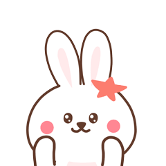 可爱的小兔兔就是我