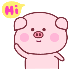 HI，猪猪向你问好
